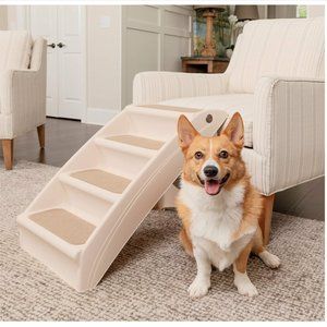 PetSafe CozyUp Folding Pet Steps, Foldable Steps